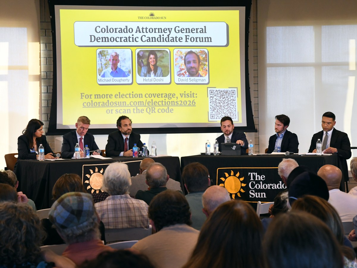 Watch: Democratic candidate forum for Colorado attorney general
