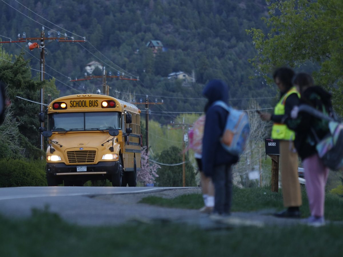 At bus stops across Durango, these volunteers try to shield families from ICE